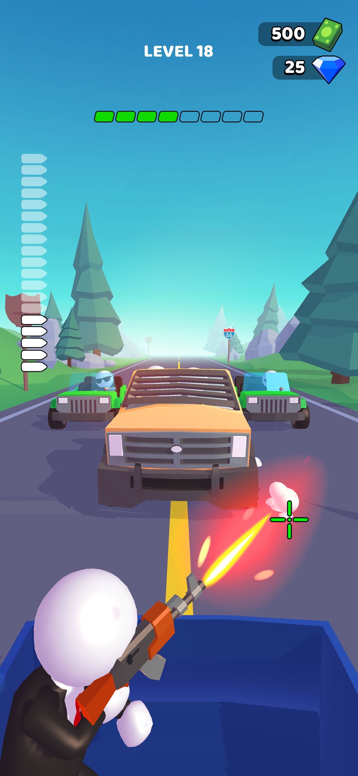 Rage Road - Car Shooting screenshot 1 - screenshot