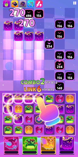 Cats Link - Puzzle Defense screenshot 1 - screenshot