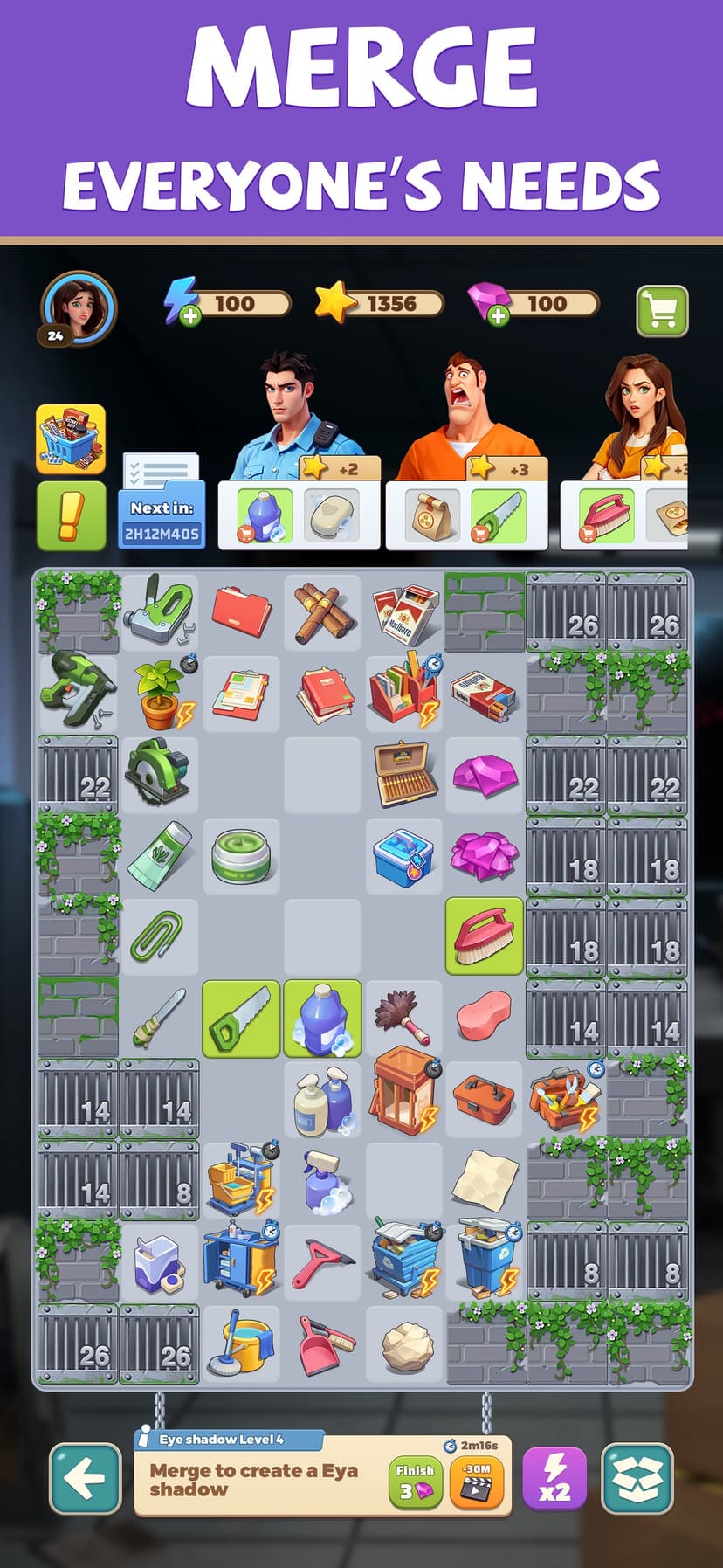 Merge Prison : hidden puzzle screenshot 8 - screenshot