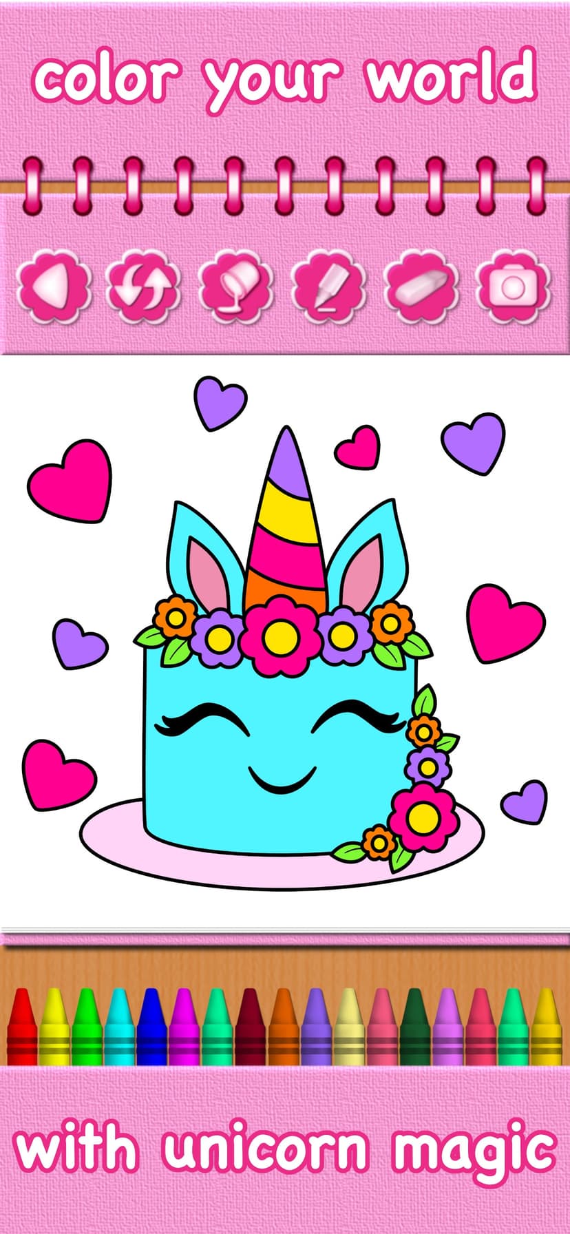 Unicorn Coloring Pony Games screenshot 6 - screenshot
