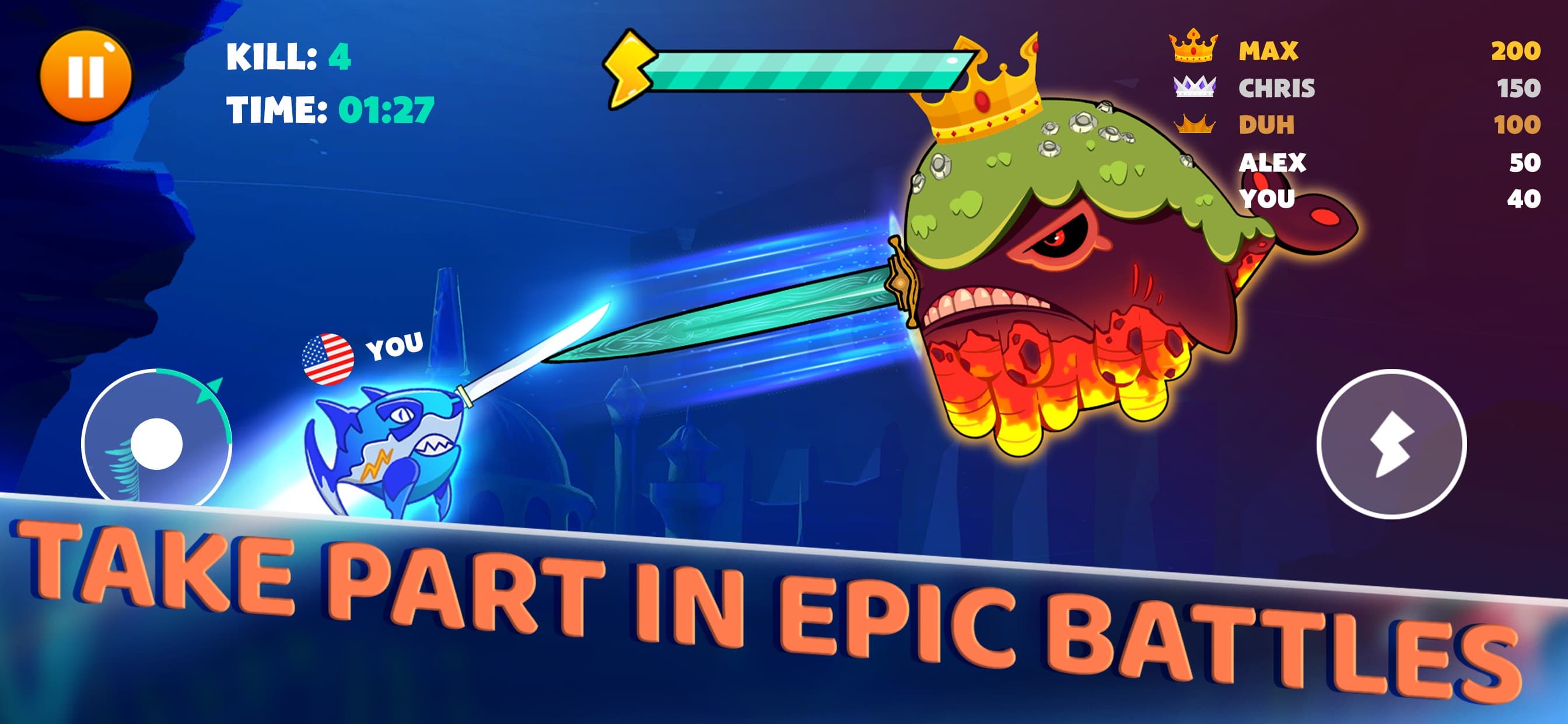 Fish IO: Be the King screenshot 3 - screenshot