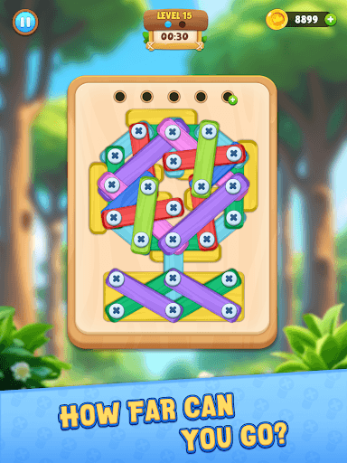 Wood Nuts And Bolts Puzzle screenshot 16 - screenshot