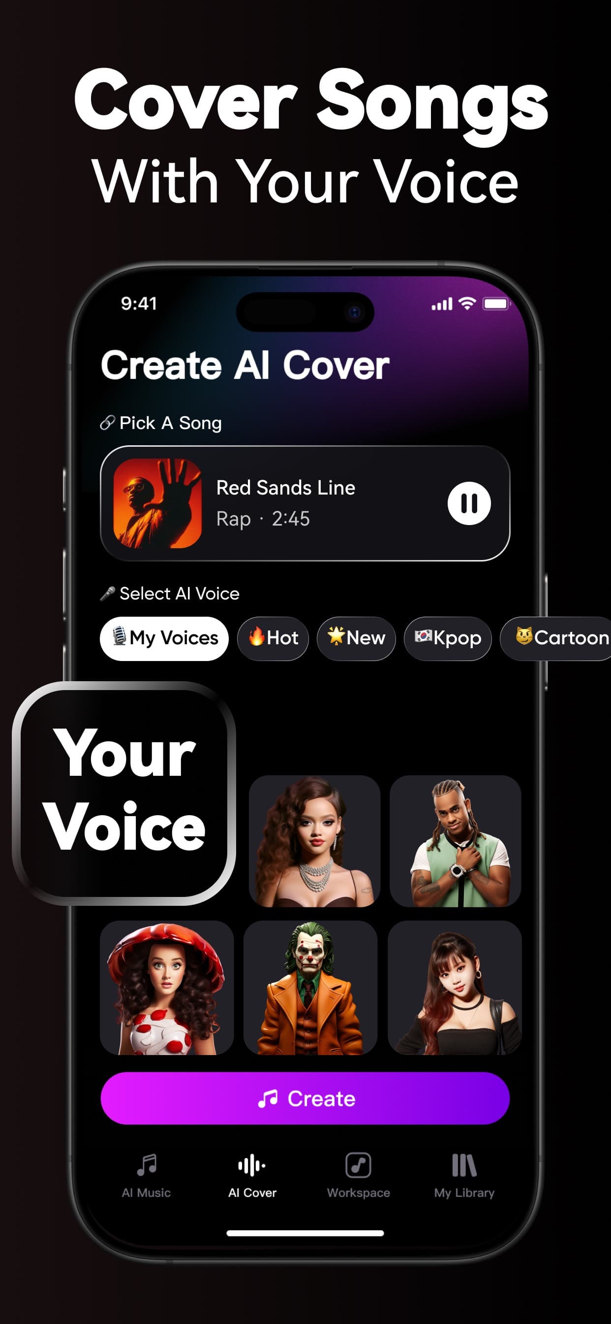 SingUp: AI Music Generator screenshot 2 - screenshot