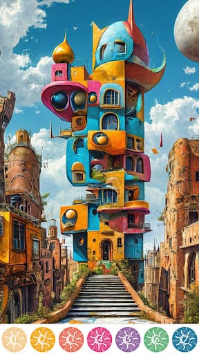 Surreal Color Paint By Number screenshot 3 - screenshot