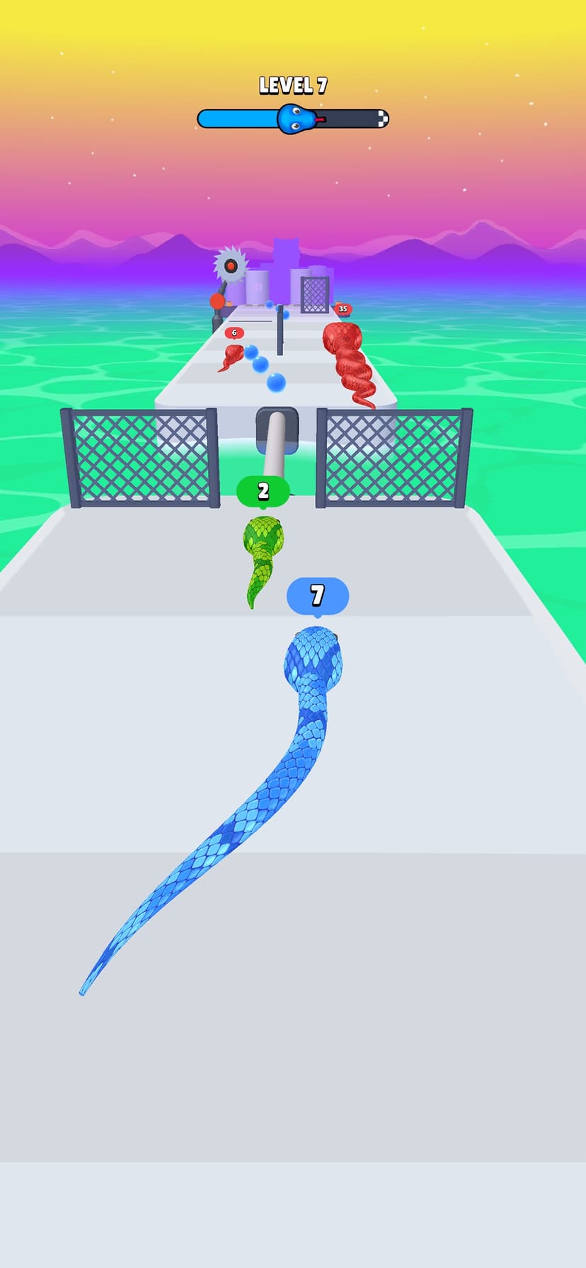 Snake Run Race・3D Running Game screenshot 2 - screenshot