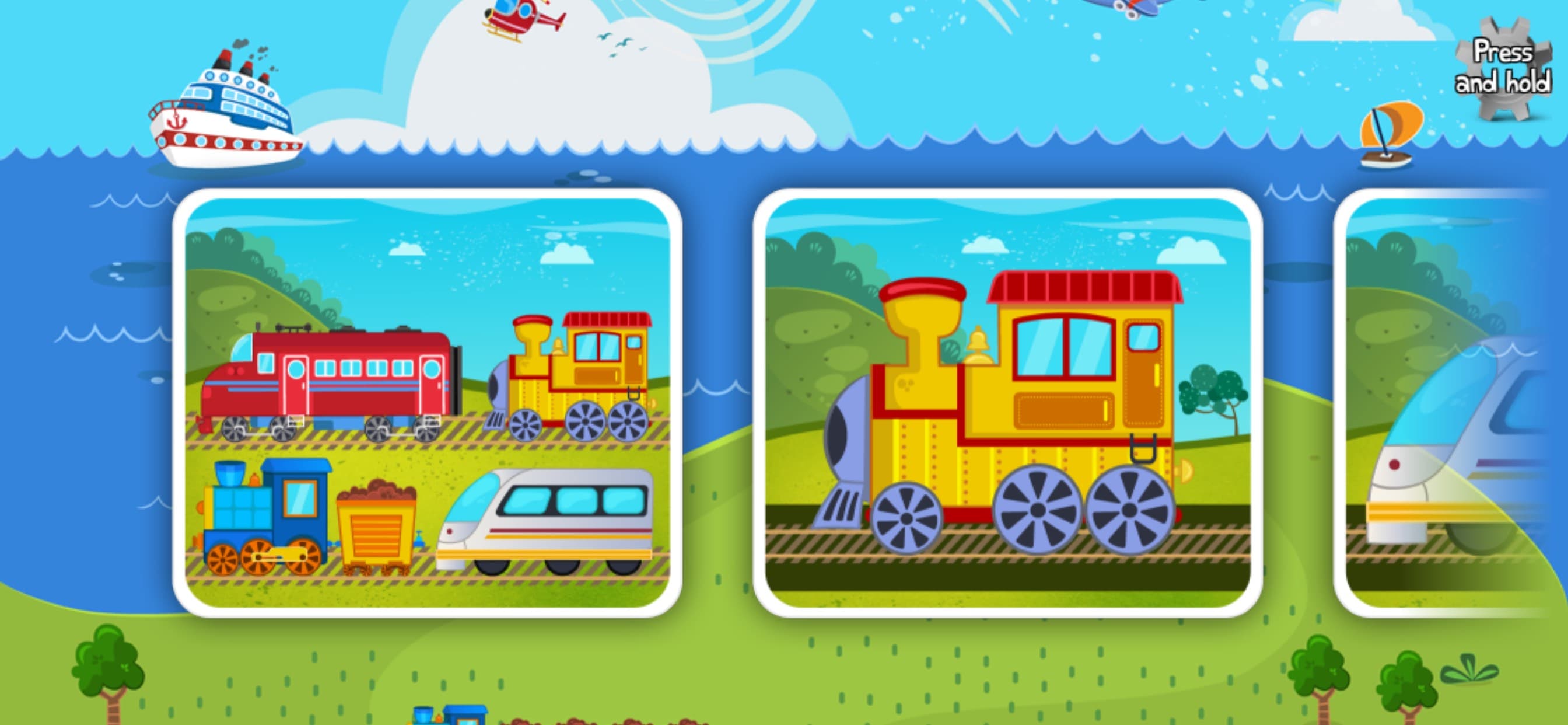 Kids Train Puzzle for Toddlers screenshot 2 - screenshot