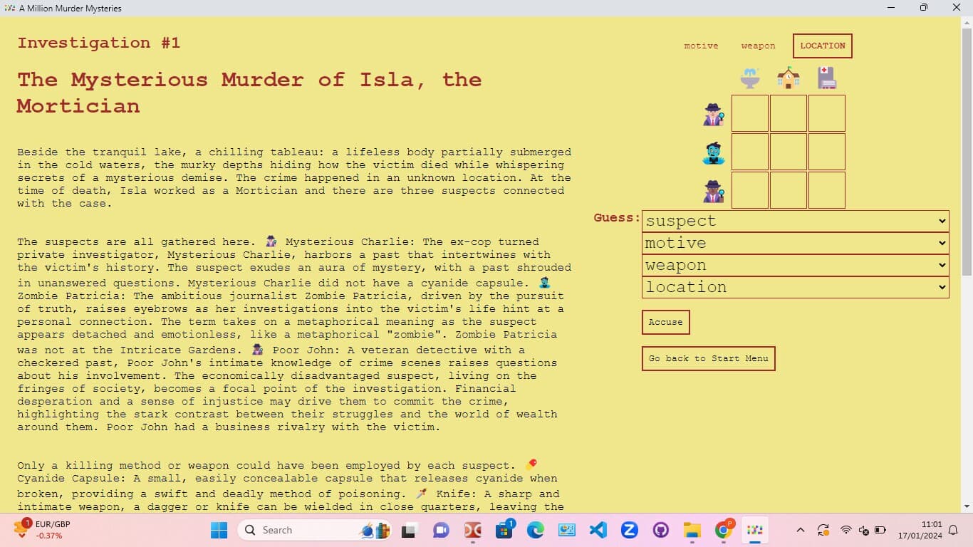 Null - screenshot