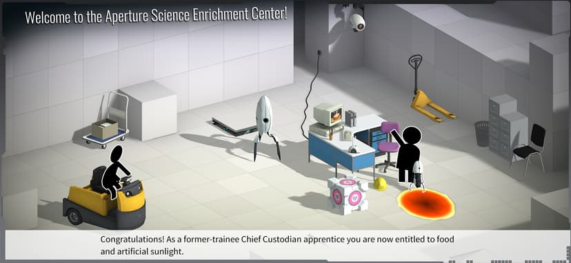 Bridge Constructor Portal screenshot 1 - screenshot