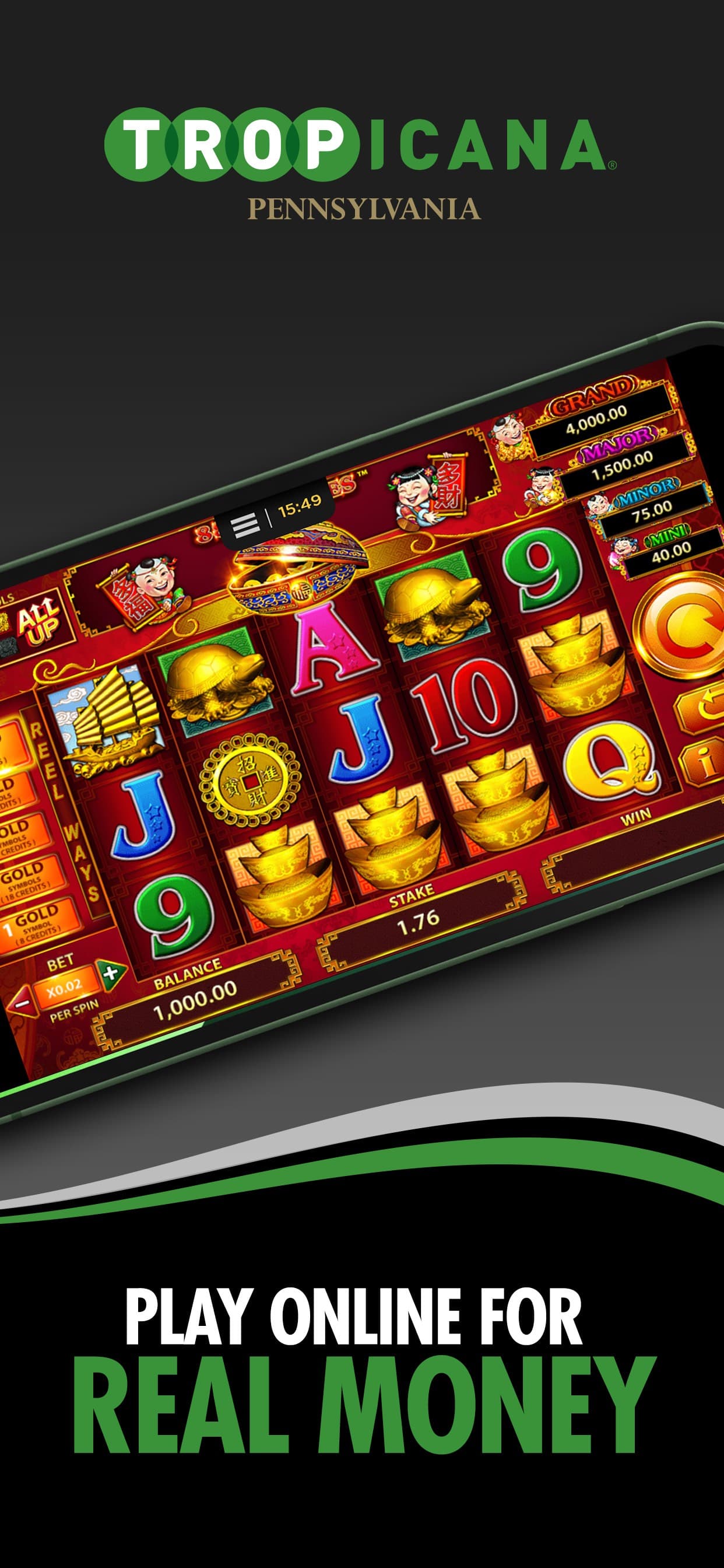 Tropicana Casino PA screenshot 2 - screenshot