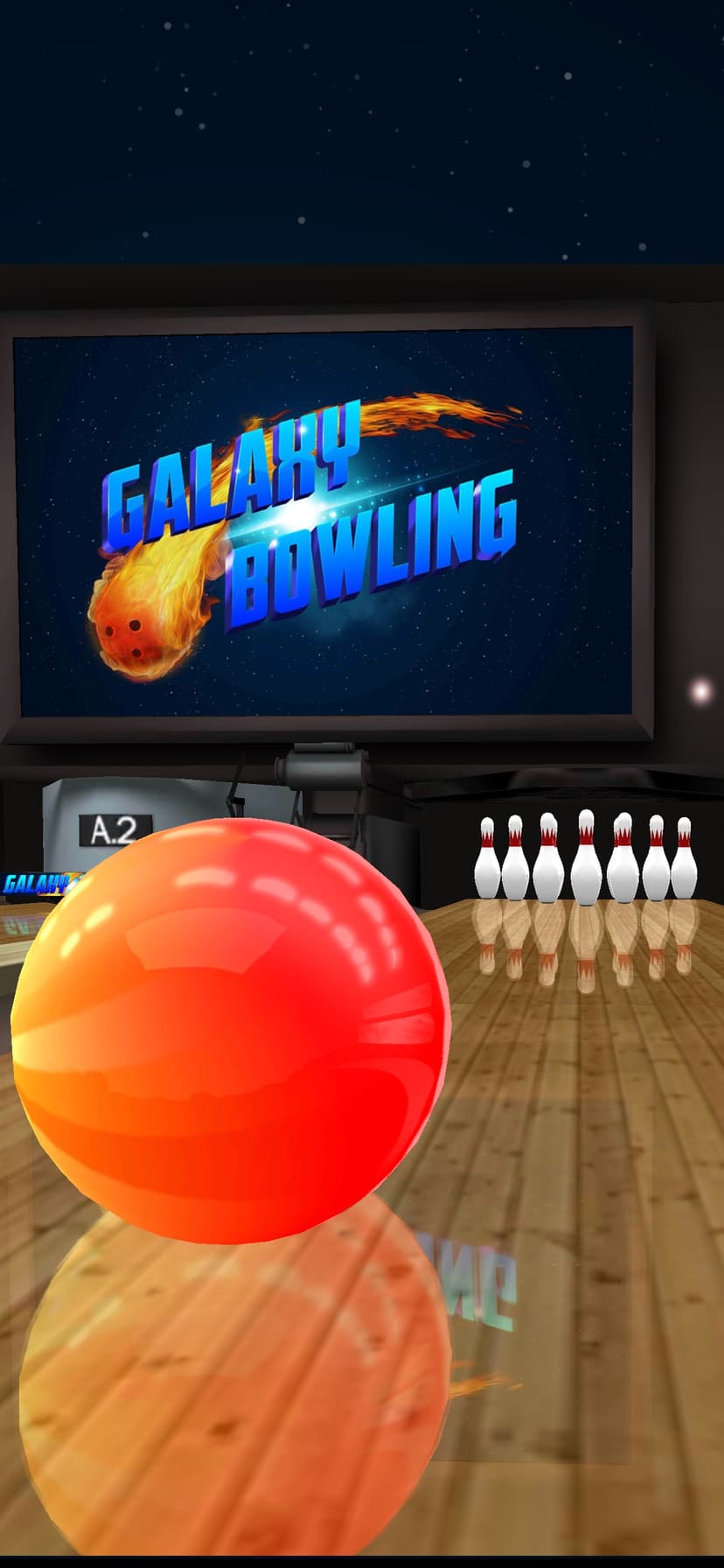 Galaxy Bowling HD screenshot 3 - screenshot
