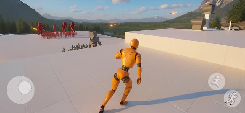 Ragdolls Fun Playground Games screenshot 1 - screenshot