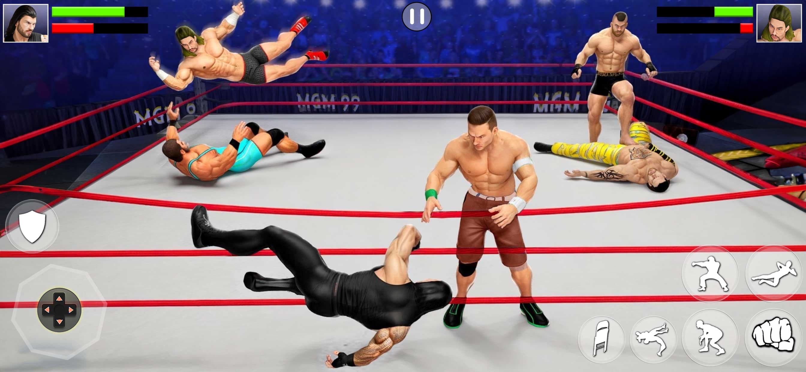 Real Wrestling : Fighting Game screenshot 1 - screenshot