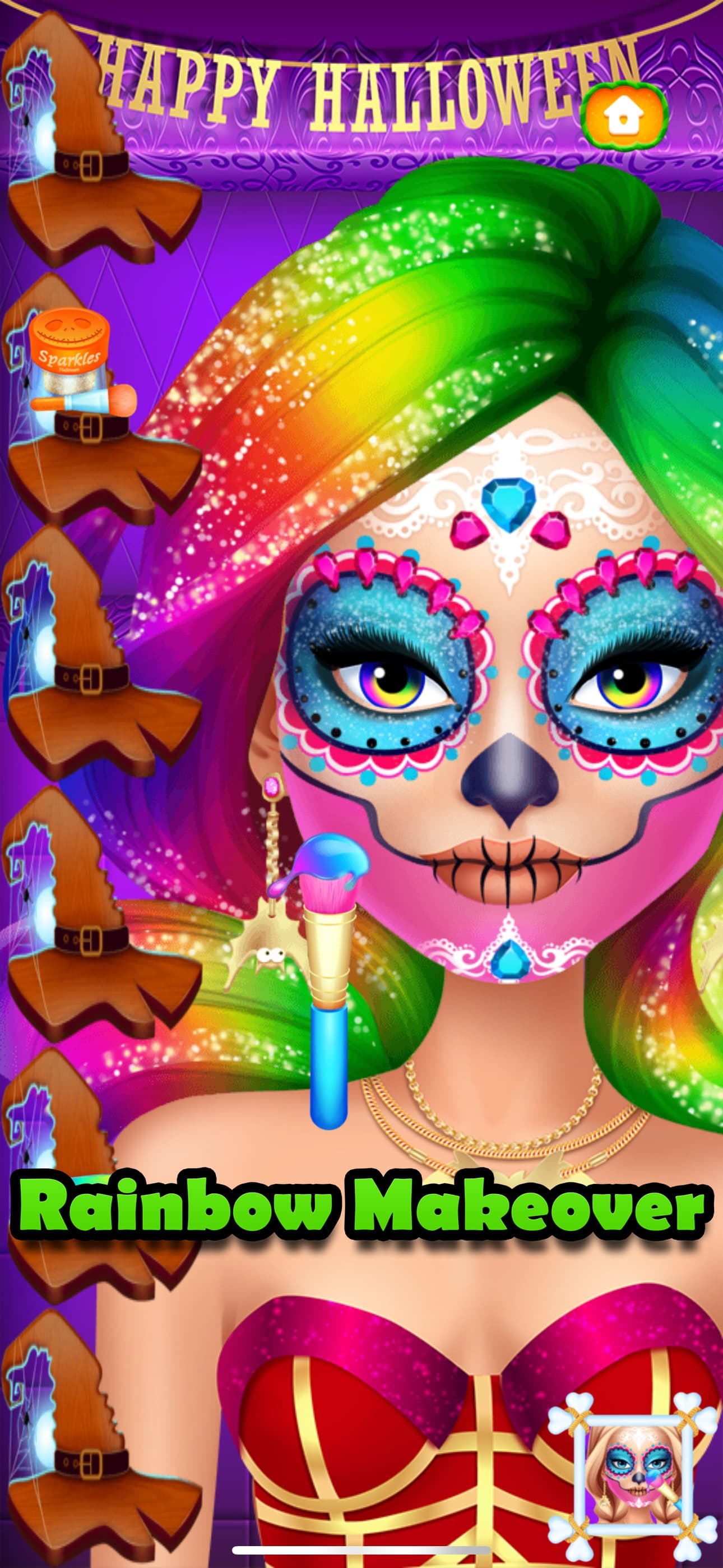 Halloween Makeover Simulator screenshot 2 - screenshot