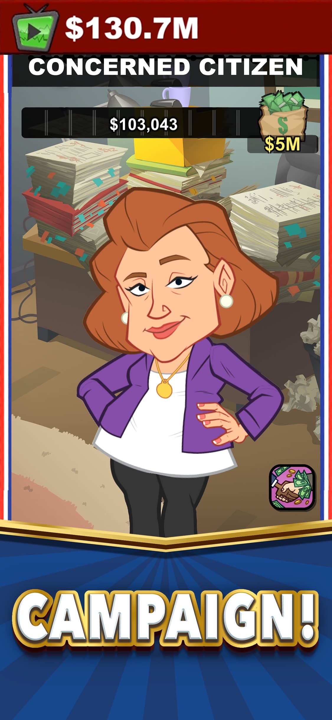 Pocket Politics: Idle Money screenshot 4 - screenshot