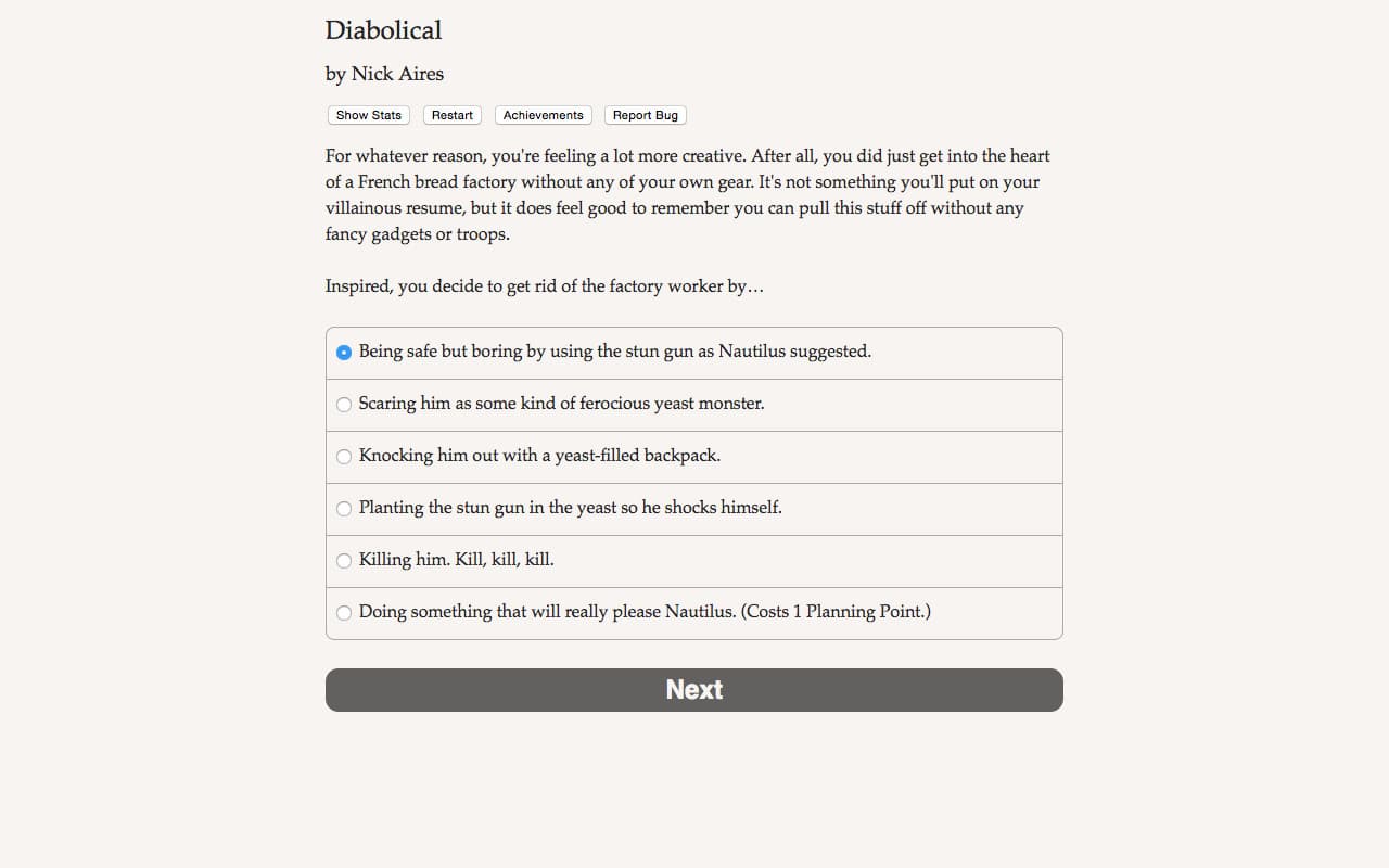 Null - screenshot