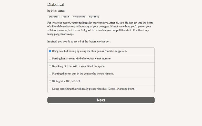 Null - screenshot