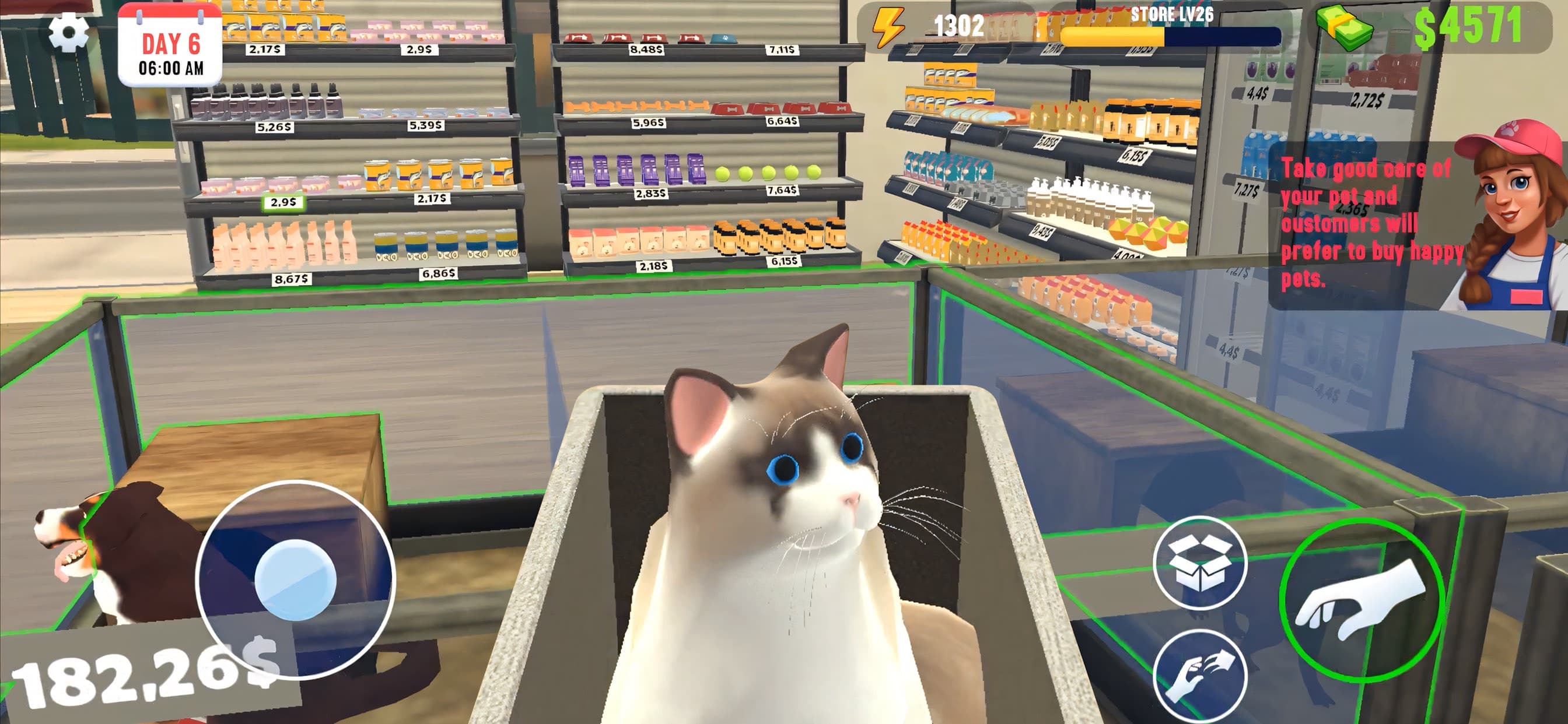 Pet World - Shop 3D Simulator screenshot 1 - screenshot