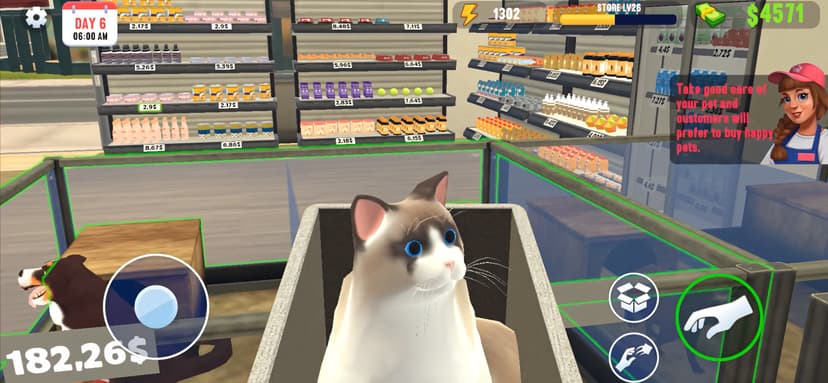 Pet World - Shop 3D Simulator screenshot 1 - screenshot