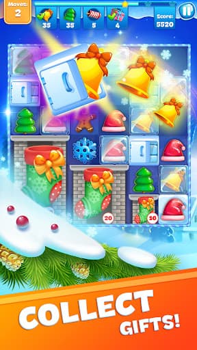 Christmas Sweeper 3 - Match 3 screenshot 6 - screenshot