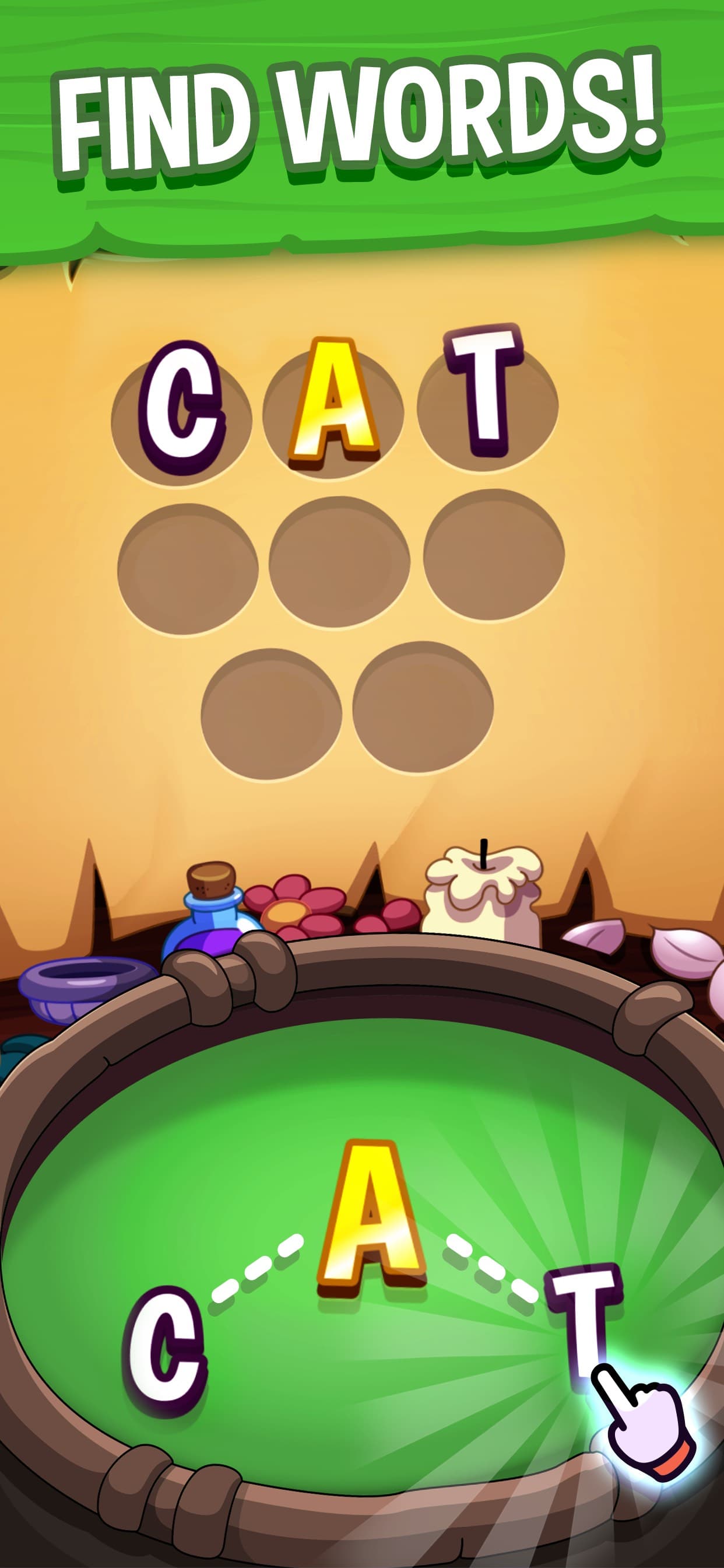 WordBlobs screenshot 1 - screenshot