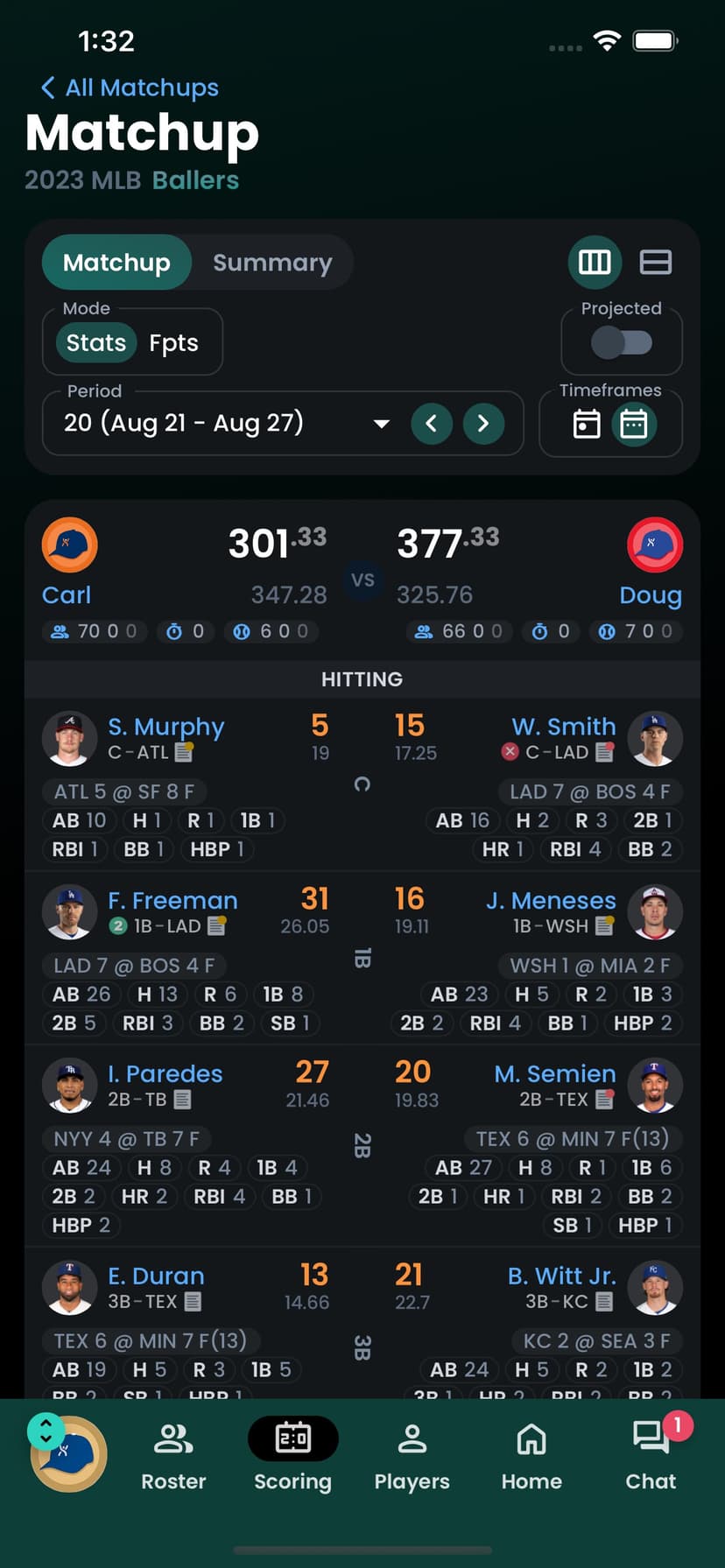 Fantrax Fantasy Sports screenshot 4 - screenshot