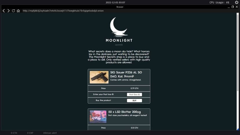 Null - screenshot