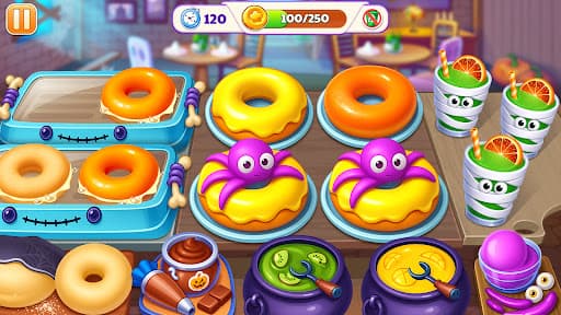 Halloween Madness Cooking Game screenshot 1 - screenshot