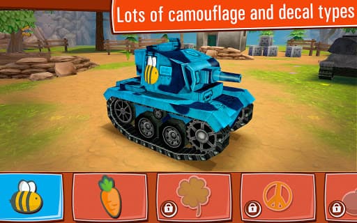 Toon Wars: Awesome Tank Game screenshot 4 - screenshot