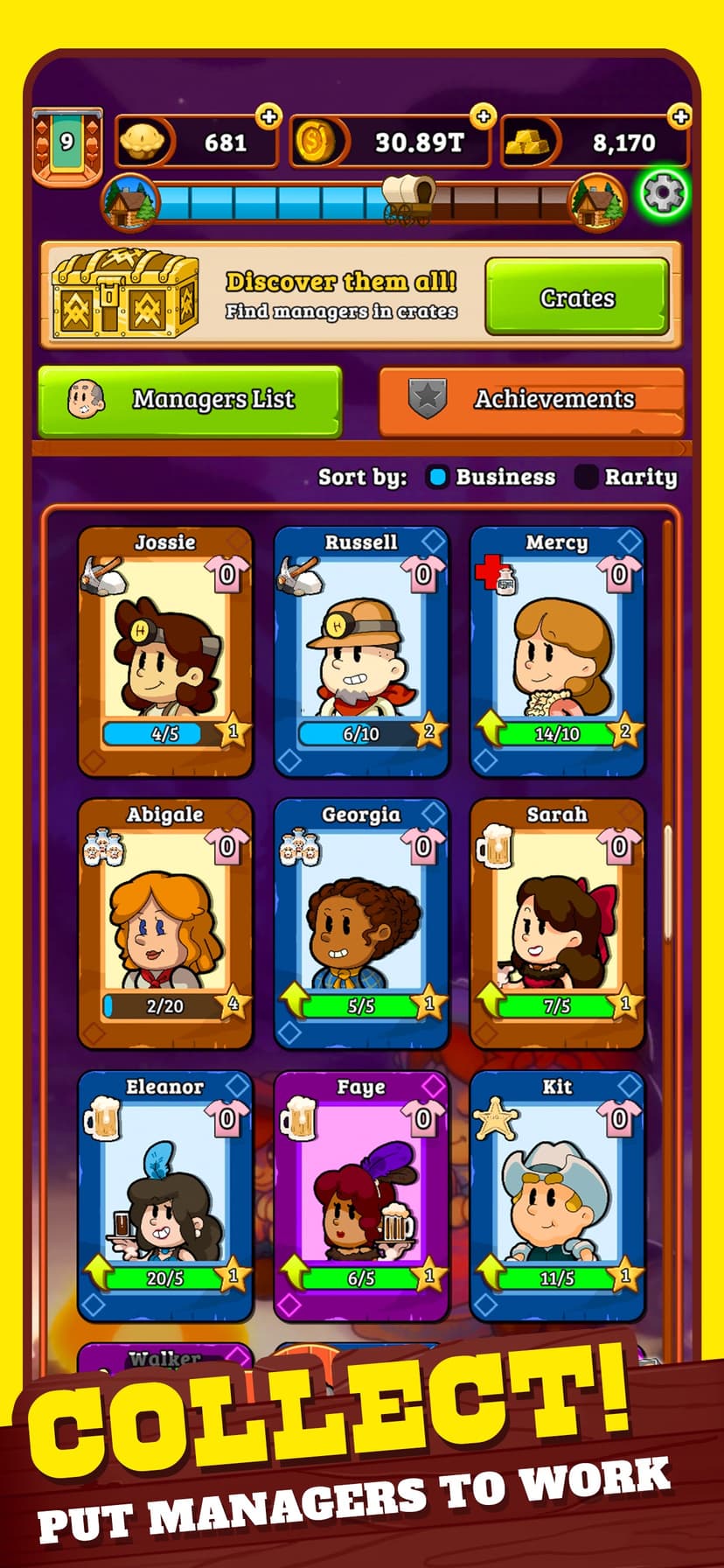 Idle Frontier: Western Tapper screenshot 3 - screenshot