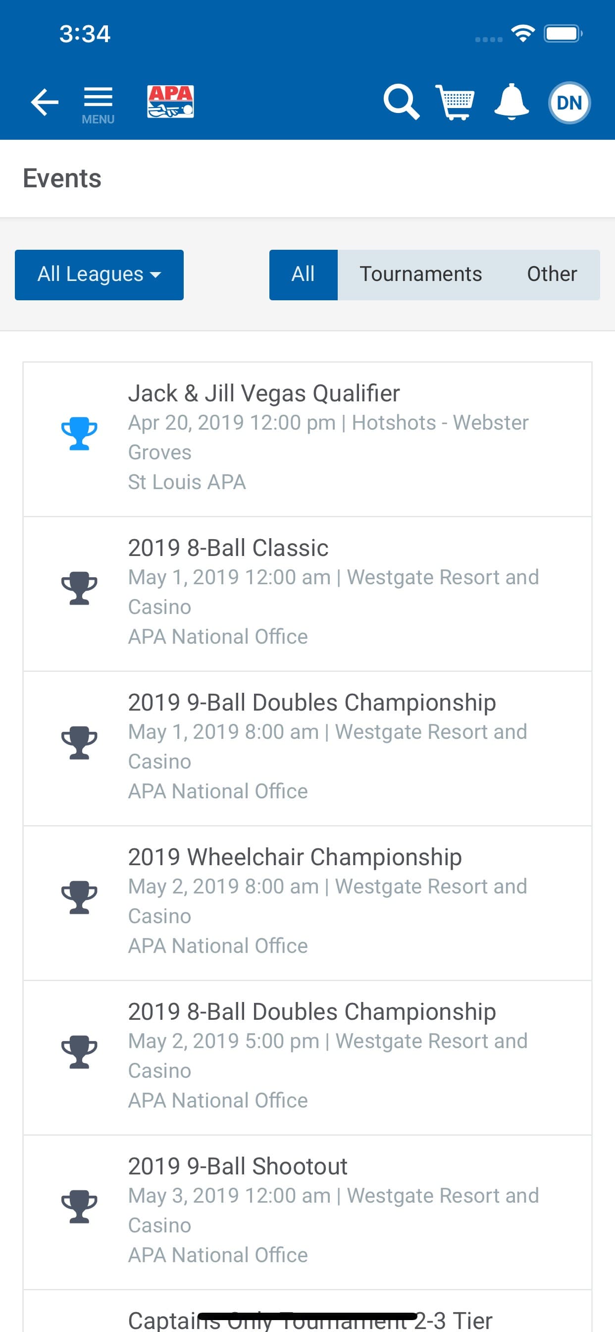 APA Pool League screenshot 5 - screenshot