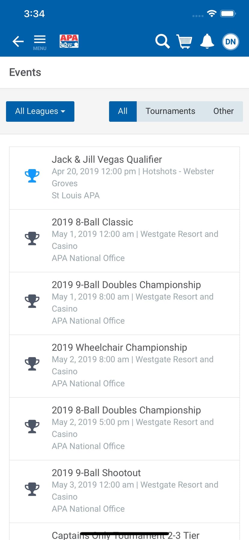APA Pool League screenshot 5 - screenshot