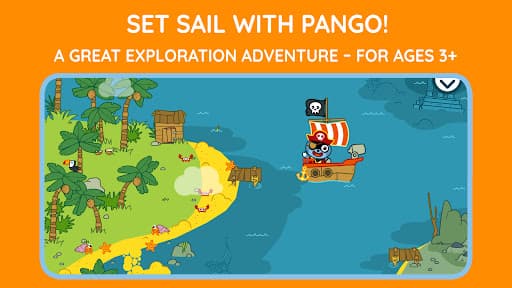 Pango Pirate: Adventure Game screenshot 1 - screenshot