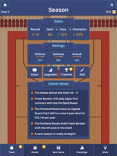 Hoop League Tactics screenshot 14 - screenshot