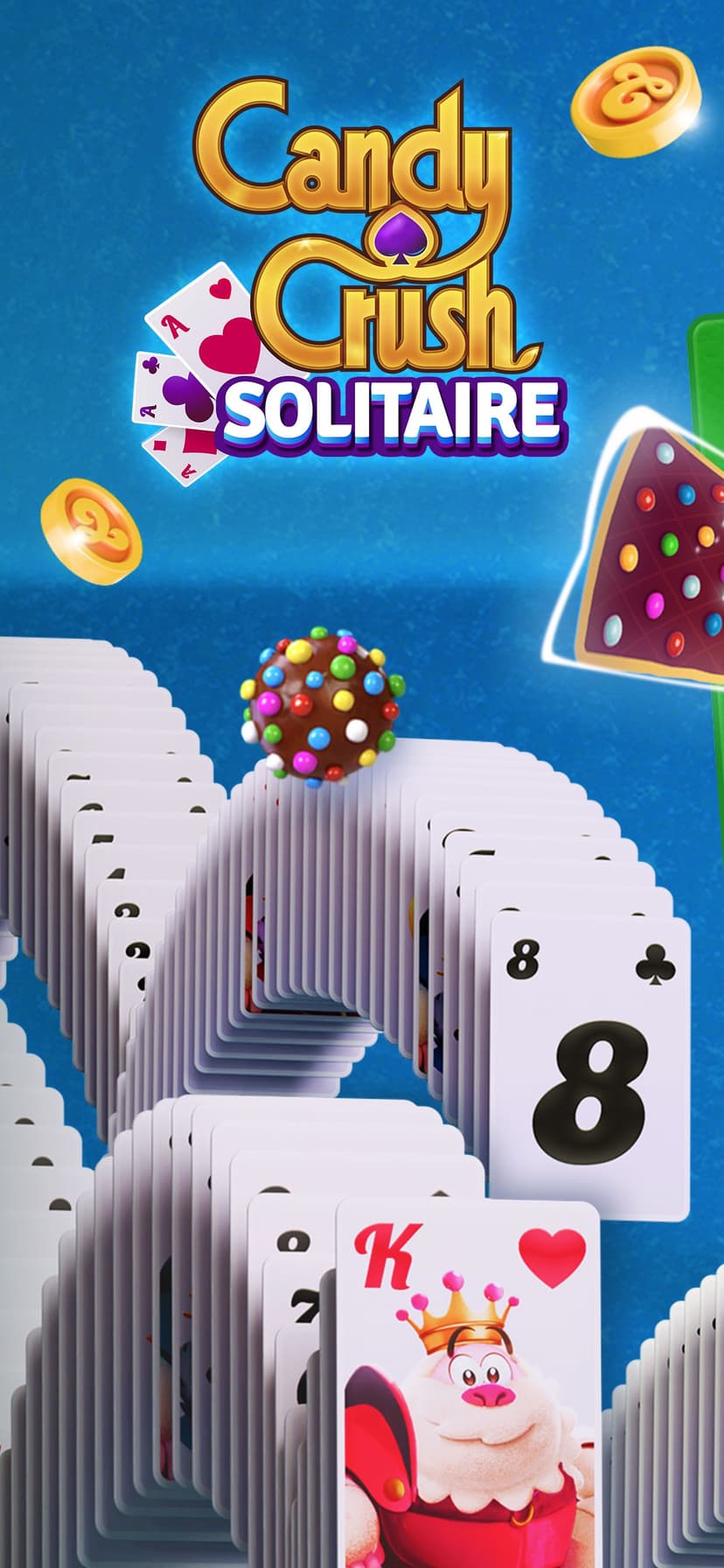 Candy Crush Solitaire screenshot 1 - screenshot