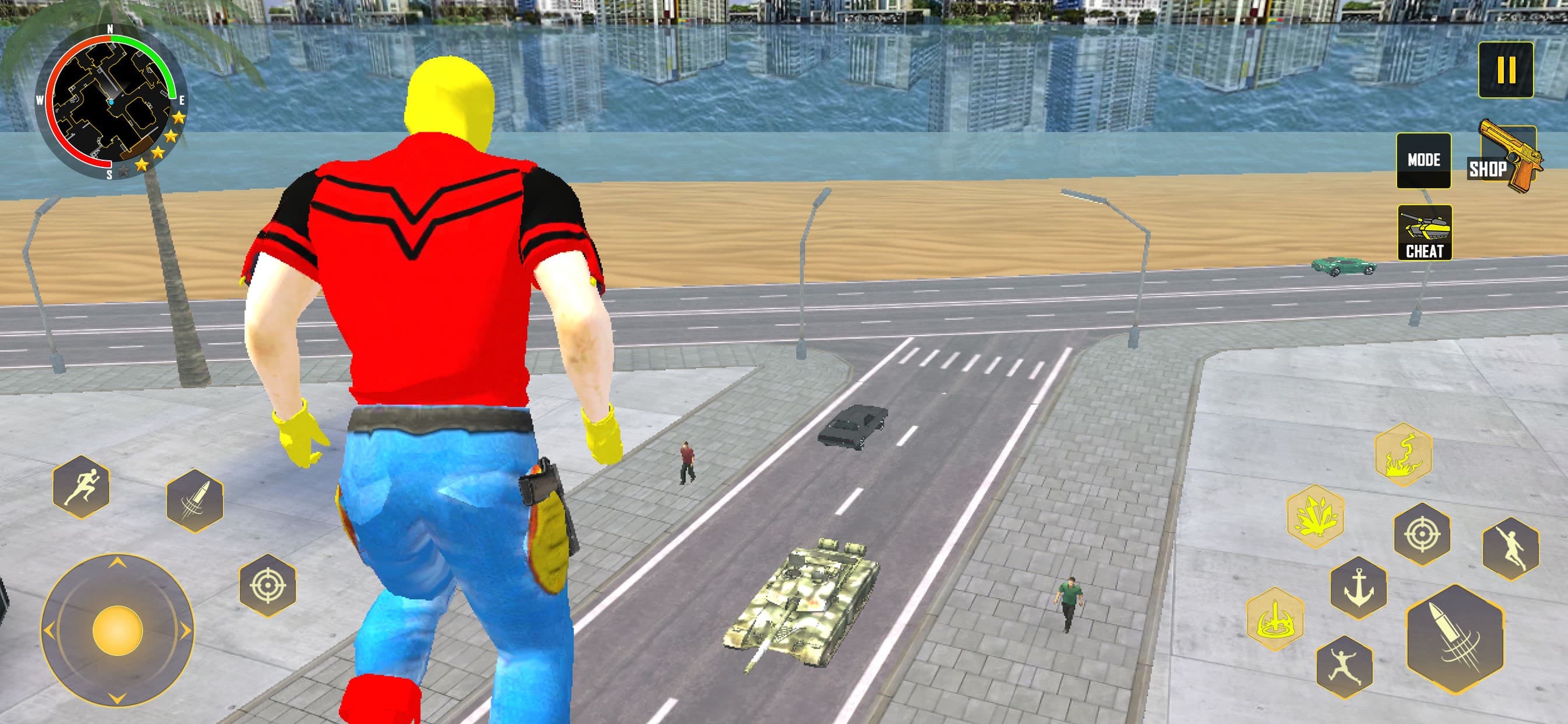 Rope Hero City: Gangster Mafia screenshot 4 - screenshot