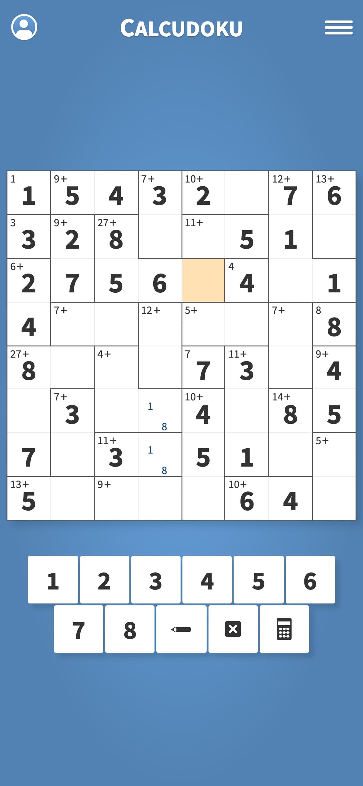 Calcudoku · Sudoku-like Puzzle screenshot 1 - screenshot