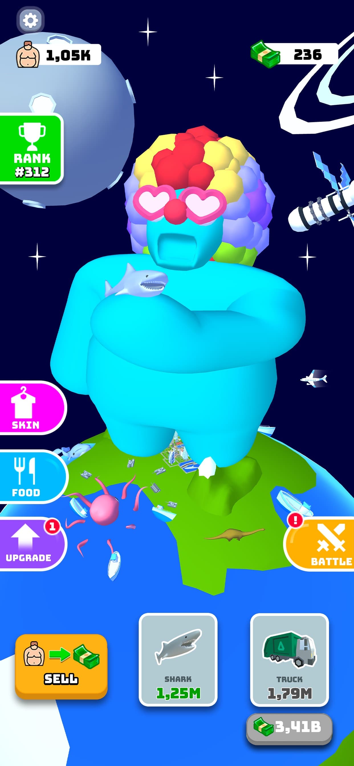 Eating Hero: Clicker Food Game screenshot 2 - screenshot