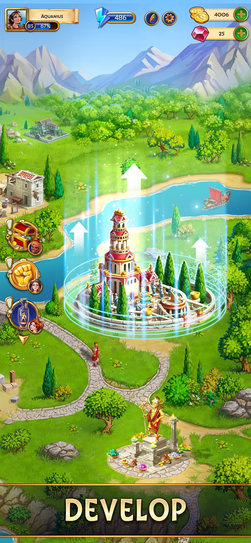 Jewels of Rome・Match-3 Gems screenshot 2 - screenshot