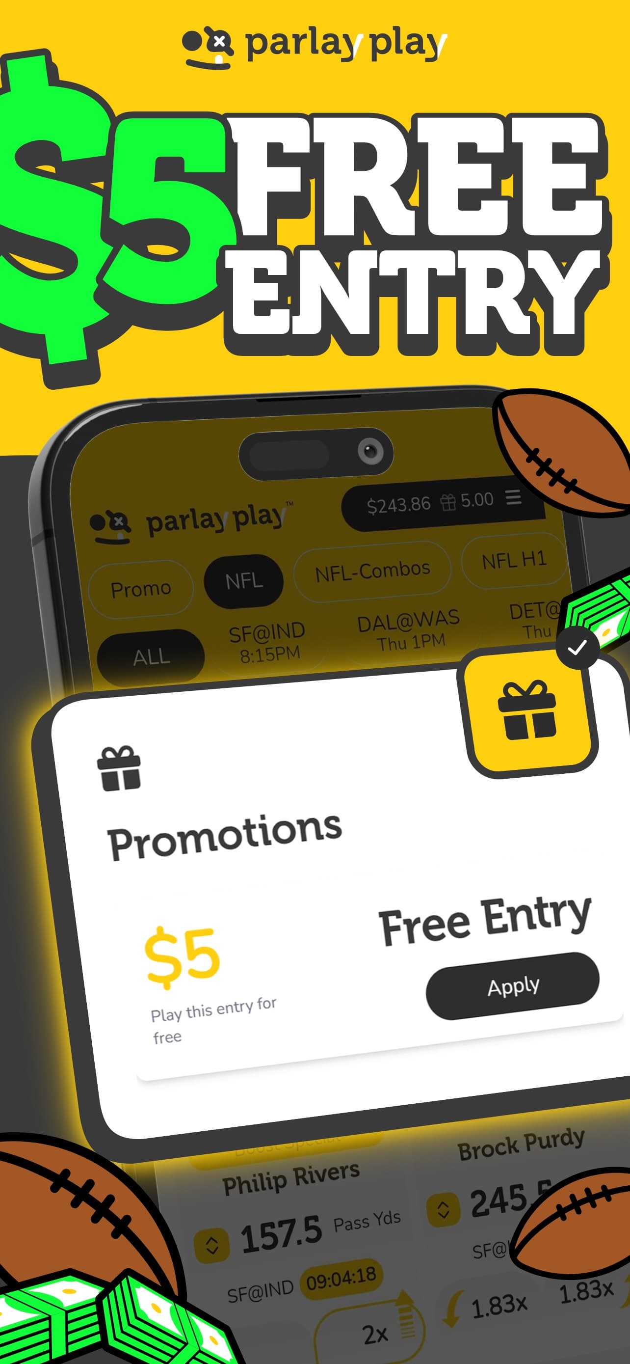 ParlayPlay Fantasy Sports Game screenshot 1 - screenshot