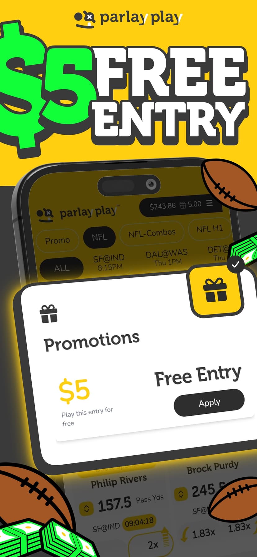 ParlayPlay Fantasy Sports Game screenshot 1 - screenshot