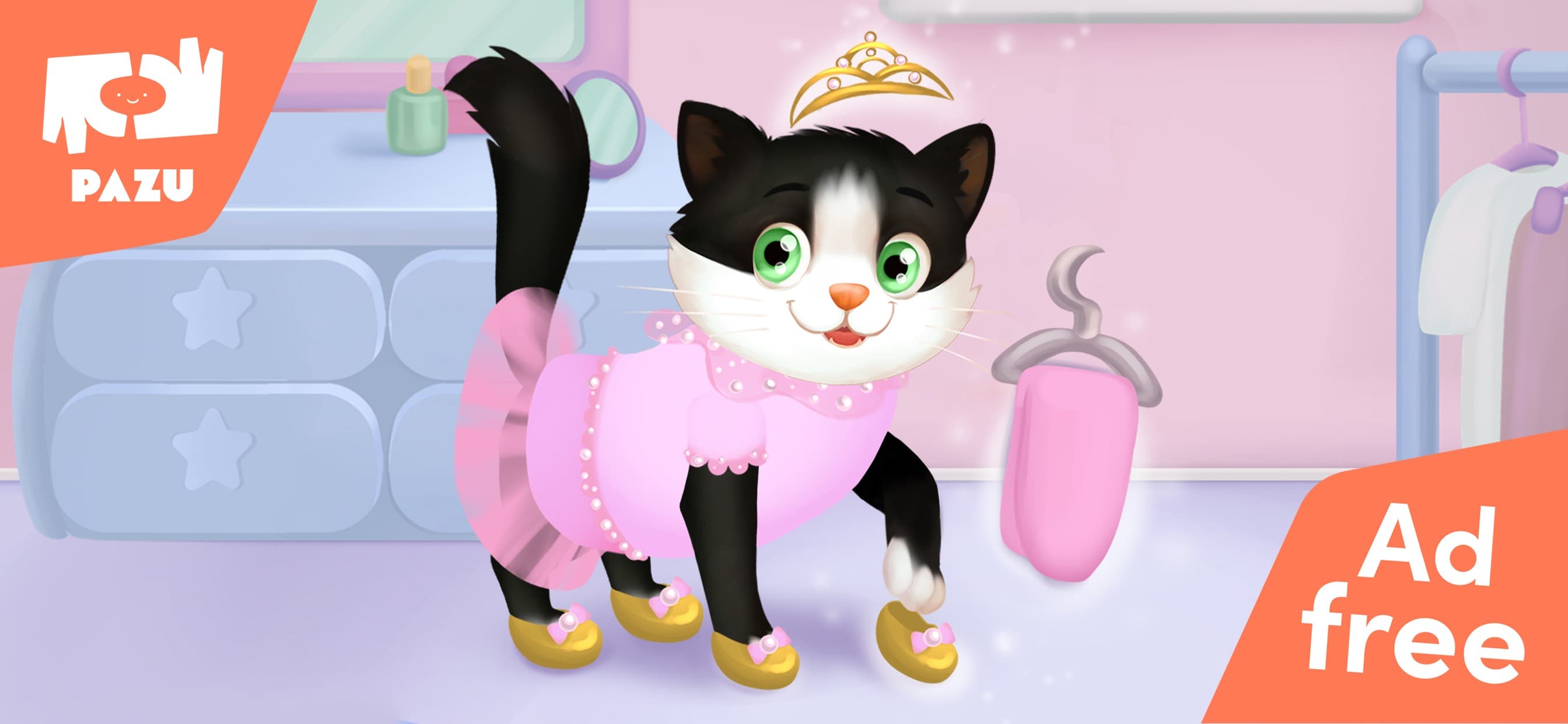 Cat games Pet Care & Dress up screenshot 1 - screenshot