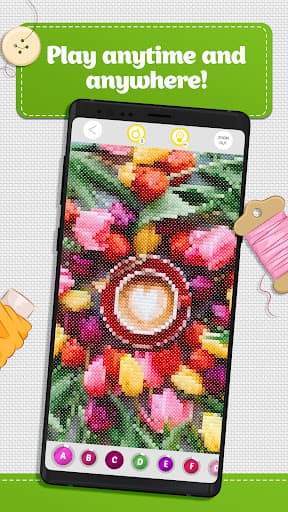 Cross Stitch Coloring Art screenshot 5 - screenshot