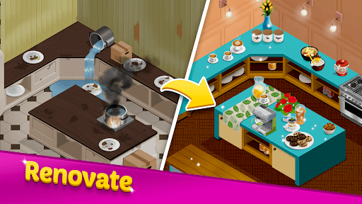 Mansion Cafe: Match 3 & Design screenshot 2 - screenshot