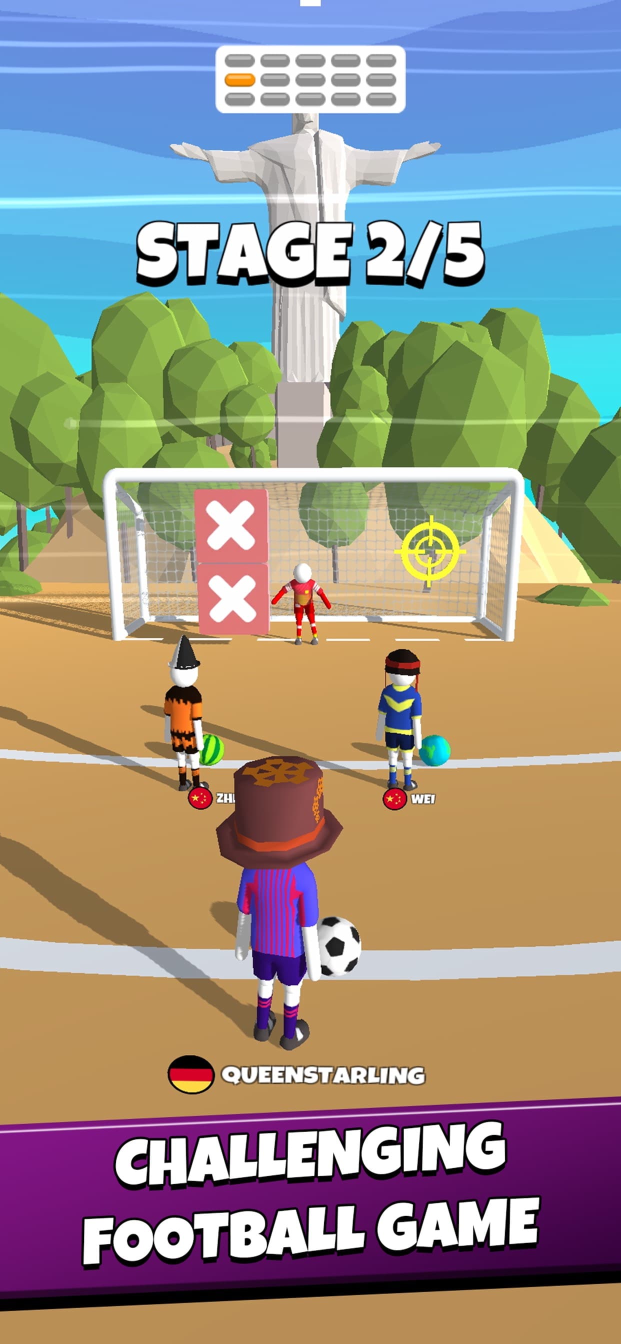 Goal Party - Soccer Freekick screenshot 1 - screenshot