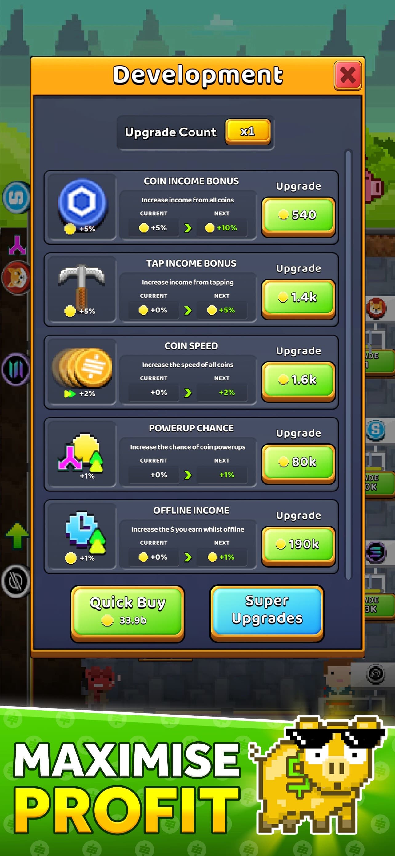 Bitcoin Miner: Idle Tycoon screenshot 3 - screenshot