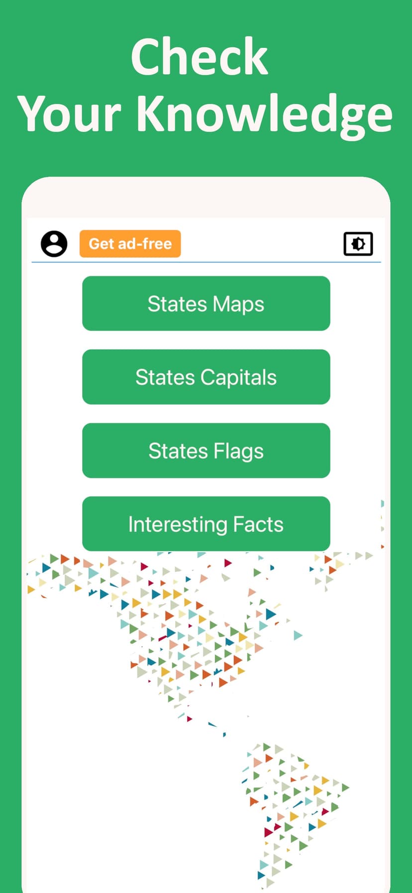 50 States & US Capitals Game screenshot 1 - screenshot