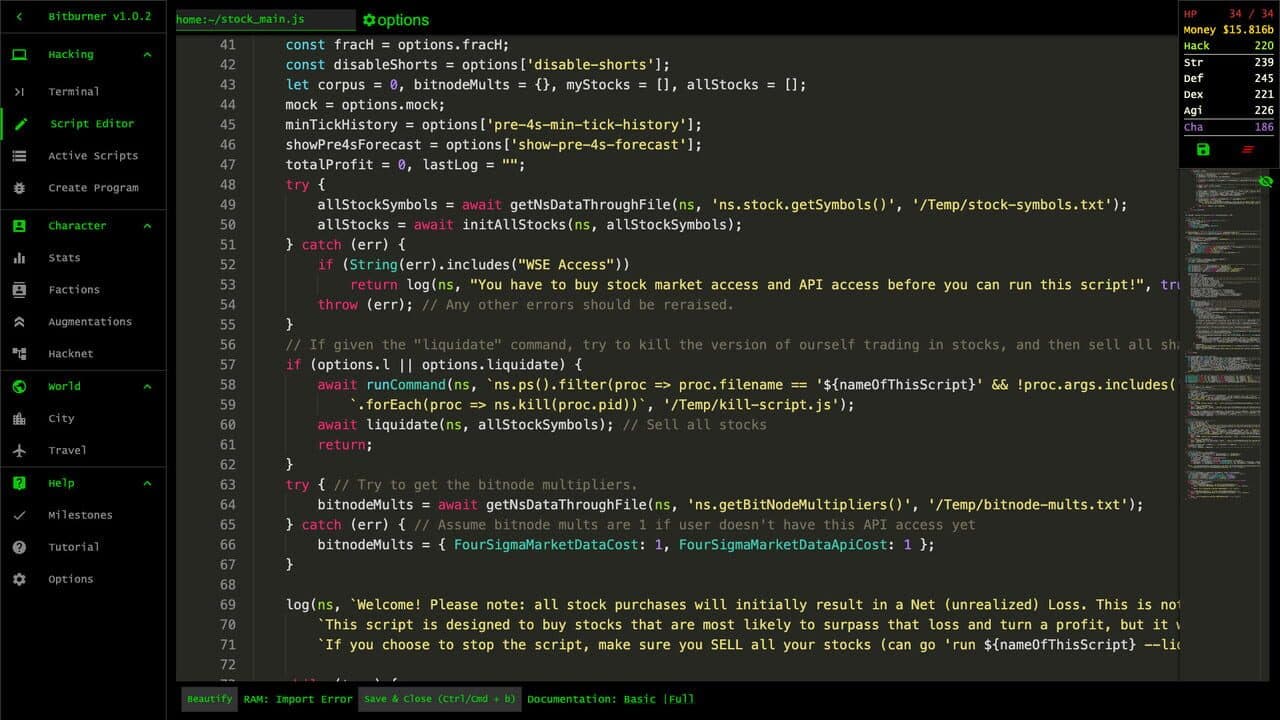Null - screenshot
