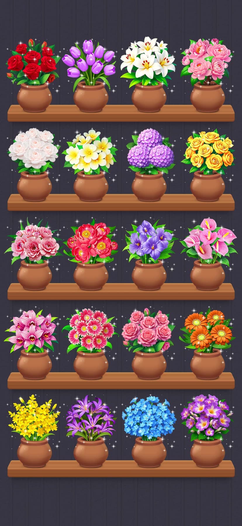 Flower Merge - Blossom Games screenshot 3 - screenshot