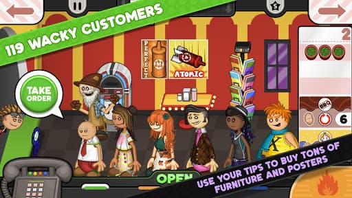 Papa's Wingeria To Go! screenshot 2 - screenshot
