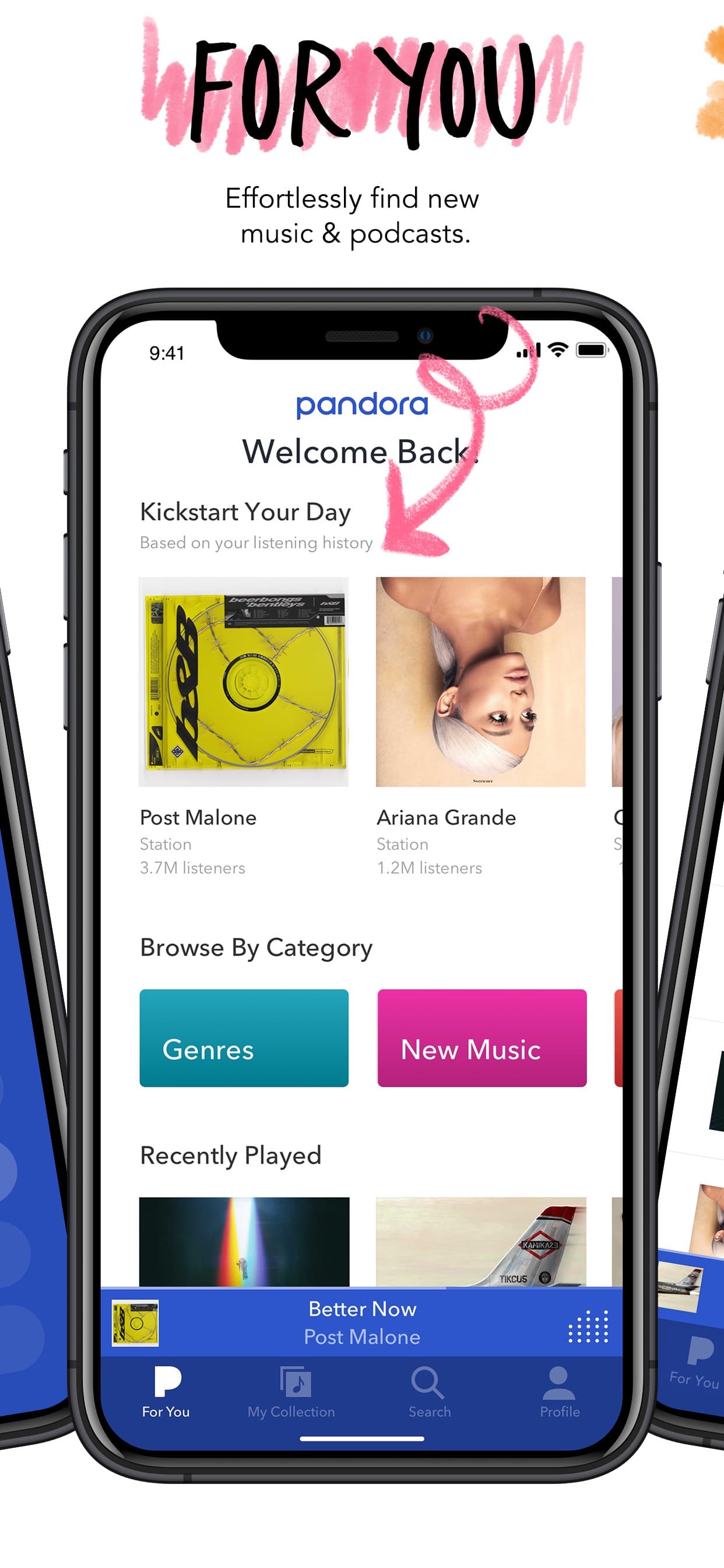 Pandora: Music & Podcasts screenshot 2 - screenshot